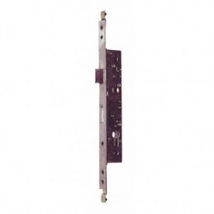 Serrure à larder 3 points à tringles plates – cylindre européen -T7-R