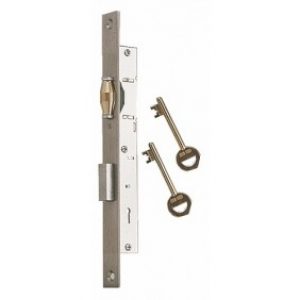 Serrure à larder à clé à gorge – à pêne rouleau – série 4