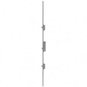 Serrure à larder à cylindre – 2 galets et 2 crochets – GU Europa