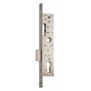 Serrure à larder à cylindre – pêne dormant seul – entraxe 70 – 13