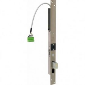 Serrure à larder motorisée – pêne basculant – porte battante – Maxima