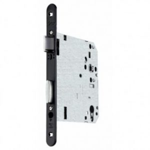 Serrure à larder – pêne demi-tour et dormant – axe 120 mm – D455 XL120