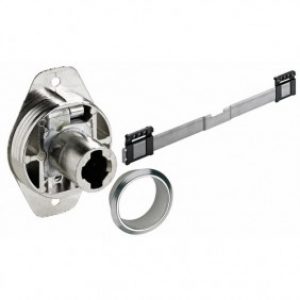 Serrure meuble à porte coulissante-3 portes