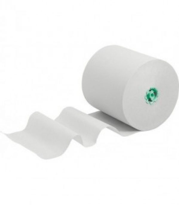 Serviettes en rouleau SCOTT MAX longueur 350m, couleur: blanc Emballage de 6 rouleaux