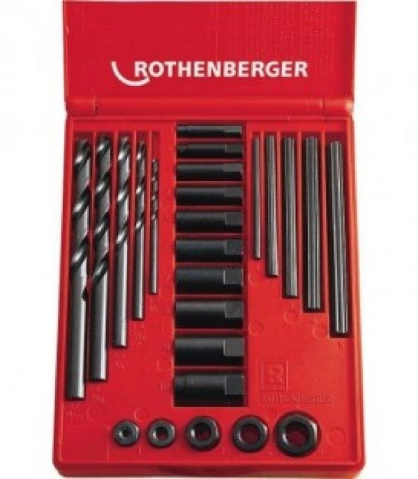 Set d&rsquo;alesage filete Dim 1, M 5-M 12, 25 pcs 580 g