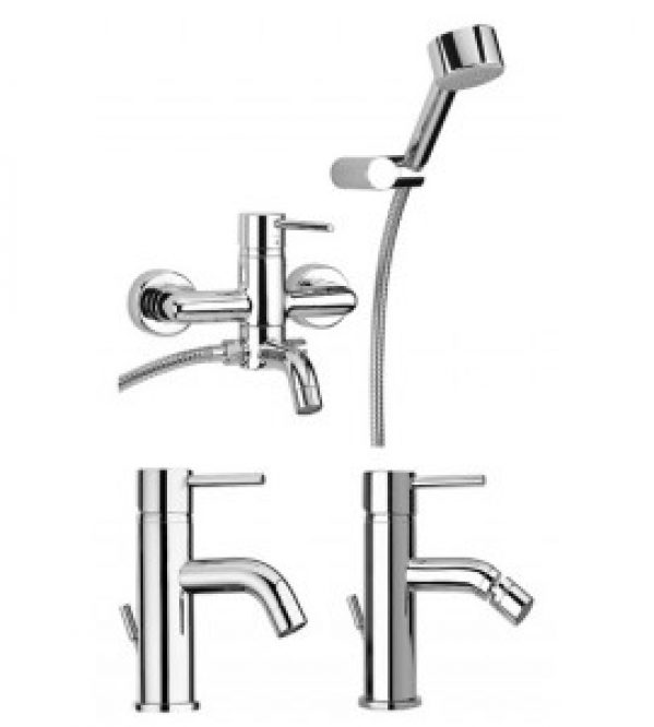 Set de bain complet Jacuzzi rubinetteria Sunset