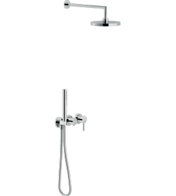 Set de douche encastré Nobili plus WESK100/91TCR