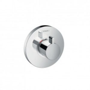 Set de finition pour mitigeur thermostatique ShowerSelect S encastré haut débit chromé Hansgrohe