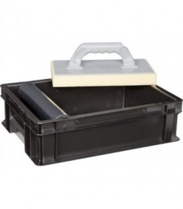 Set de nettoyeur carrelage 3 pieces avec rouleau et planche hydro