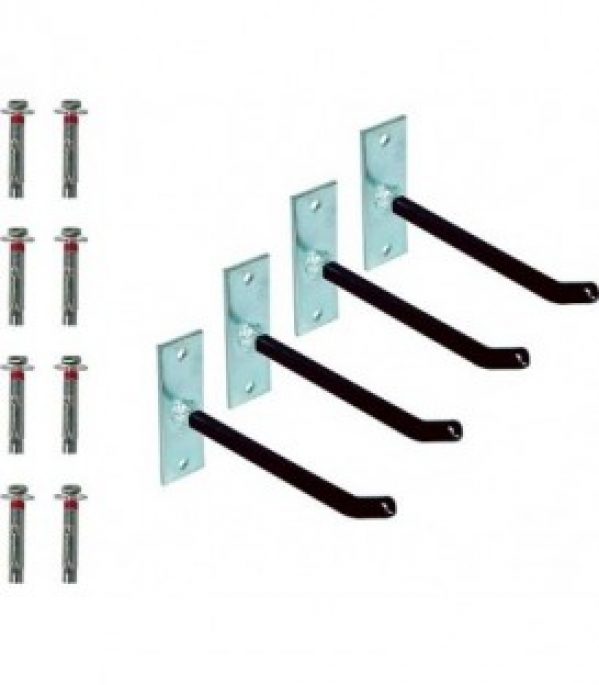 Set de porte velo zinge avec tuyau PVC 4 pieces