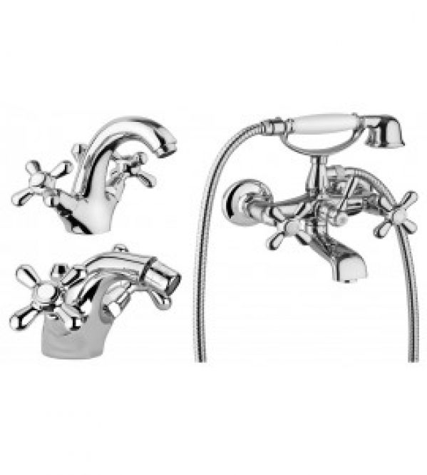 Set de salle de bain complet de style rétro Piralla…