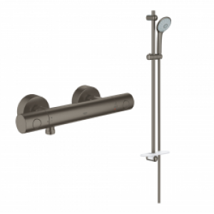 Set Mitigeur + Ensemble de douche Graphite…