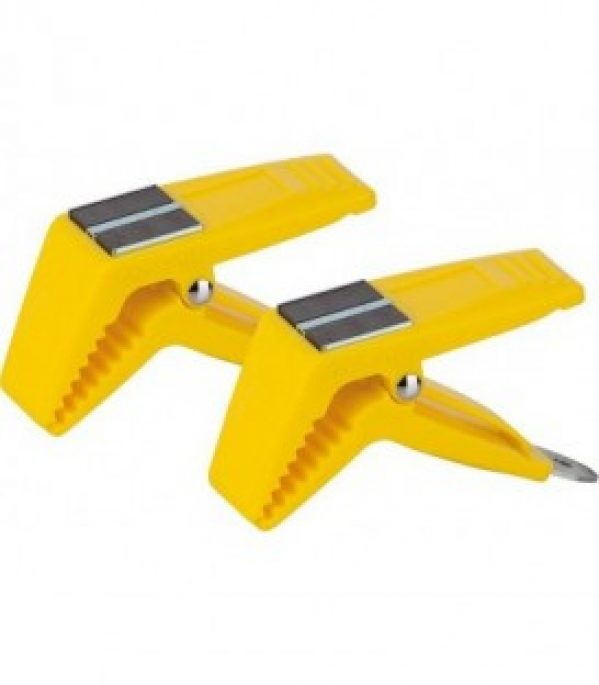 Set porte pinceaux 2 pieces magnetique avec ouvre boite