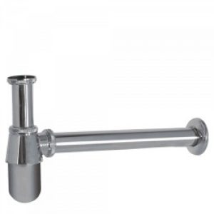 Siphon bouteille avec bouchon de visite pour lavabo  – TRES 13463430