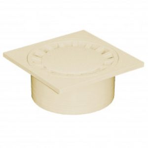 Siphon de sol Polypropylène 150x150mm sortie verticale Ø50-125 – Sable