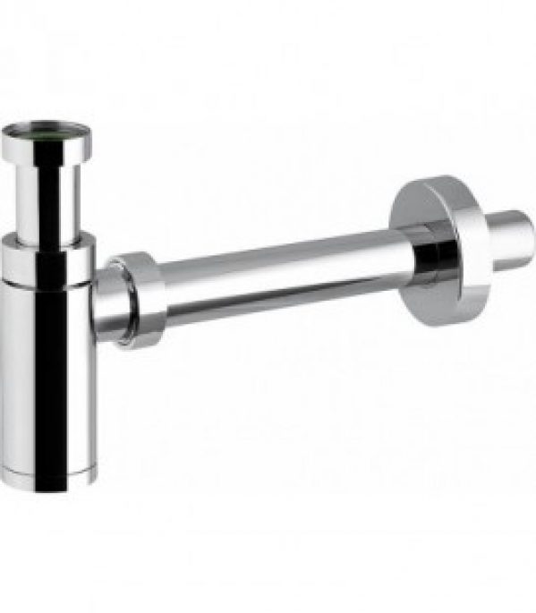 Siphon design ABS DN 32 King, forme courte 1 1/4&Prime; x 250 mm