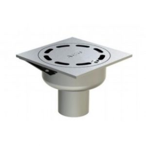 Siphon en acier inoxydable – Netdrain standard – 100x100m ou 150x150mm