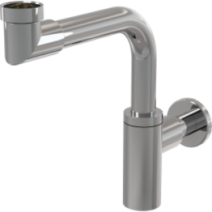 Siphon gain de place pour lavabo (A403)