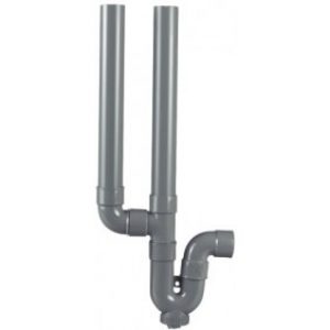 Siphon machine à laver double