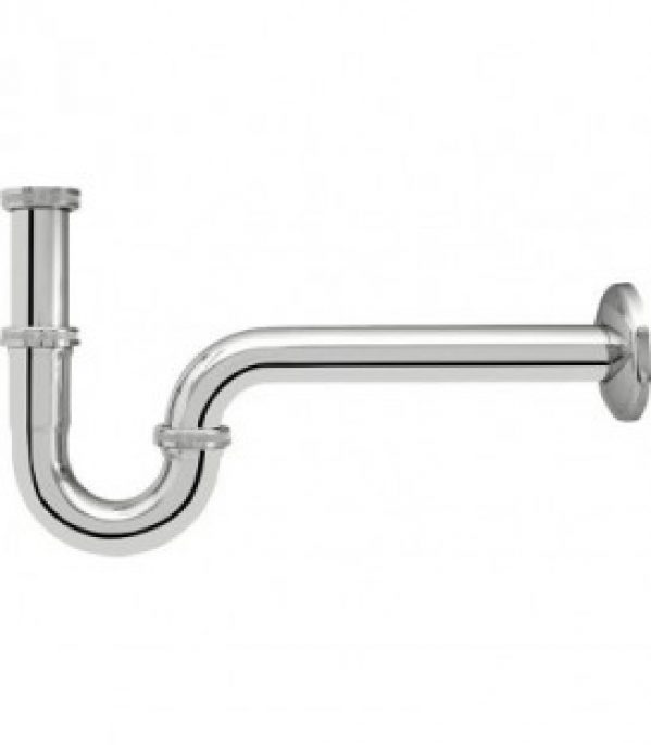 Siphone plus 1 1/4&Prime; x 32 mm inox chromé