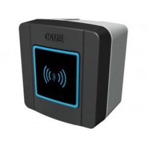 Sélecteur bluetooth d’extérieur pour 250 utilisateurs avec rétroéclairage bleu. Gris RAL7024 CAME…