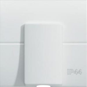 Sortie de câble étanche blanc HAGER WE154