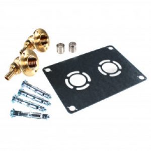 Sortie de cloison ROBIFIX (EVIER / LAVABO) entraxe 50mm PER Ø12 – raccord à Sertir Femelle 1/2&Prime; (…