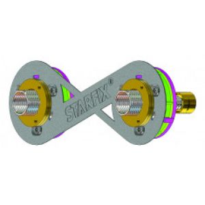 Sortie de cloison STARFIX 150 PER à glissement Ø 12 – M3/4&Prime; (20/27) droit réglable – Anquier
