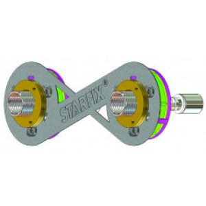 Sortie de cloison STARFIX 150 PER à sertir Ø 16 – M3/4&Prime; (20/27) droit réglable – Anquier