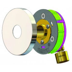 Sortie de cloison STARFIX MONO PER à glissement Ø12 – F1/2&Prime; (15/21) coudée – Anquier