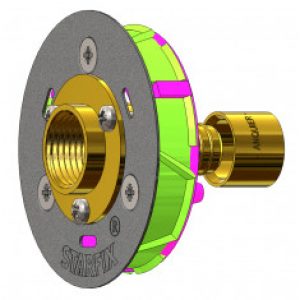 Sortie de cloison STARFIX MONO PER à glissement Ø 12 – F1/2&Prime; (15/21) droit – Anquier