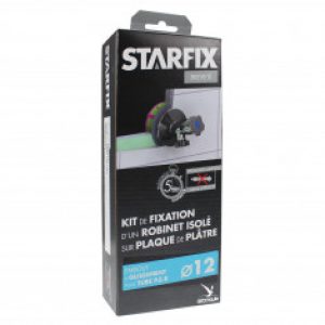 Sortie de cloison Starfix PER Ø12 Raccord à Glissement – Femelle 1/2&Prime; (15/21) pour robinet