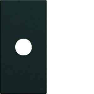 Sortie de fil 1 module night – APPAREILLAGE MURAL GALLERY HAGER WXF687N