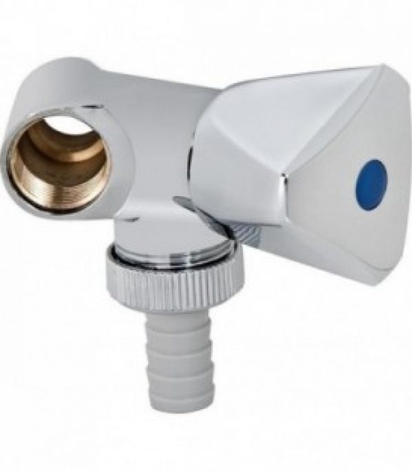 Soupape de raccordement d appoint avec RV pour 1 robinet DN 15 (1/2&Prime;), chrome