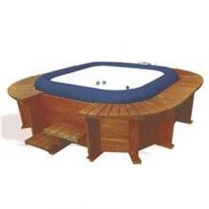 Spa K2O Malibu avec structure en bois