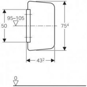 Séparateur Geberit en verre