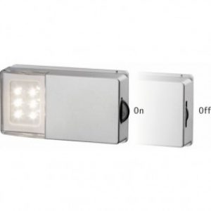 Spot de placard – SnapLED – avec interrupteur à roulette – à pile