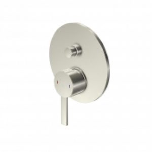 Steinberg Series 260 – Set de finition pour mitigeur monocommande encastré bain / douche pour 2 sorties nickel brossé