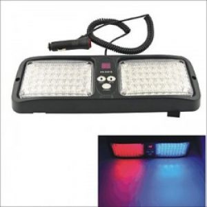 Strobe voyant , 86 LED, Couleur Bleu et Rouge, Tension 12V