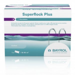 Superflock Plus – Cartouche floculant spécial filtres à sable – BAYROL