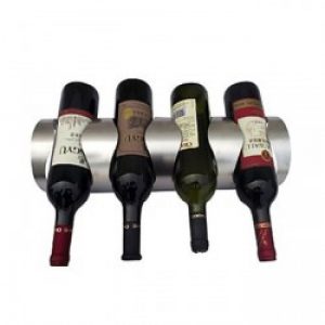 Support-bouteille de vin en acier inoxydable