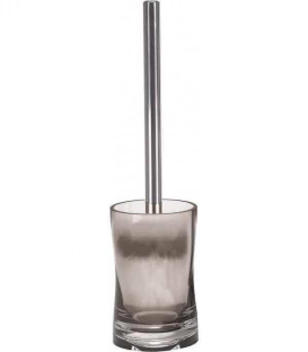 support de brosse WC Emica plastique, turquoise diametre xH 95x370mm