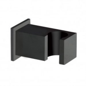 Support de douchette mural carré Blackmat – Cristina Ondyna PD44813
