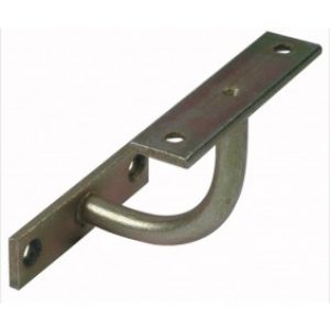 Support de rampe – coudé fixe – platine rectangulaire