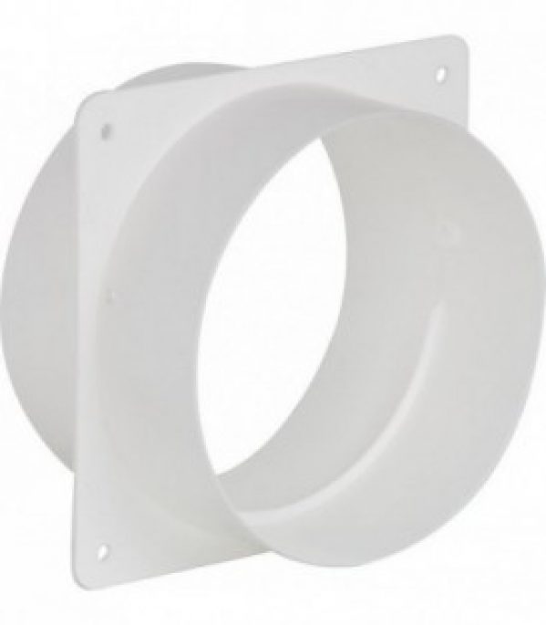 Support de tube 125 mm avec bride