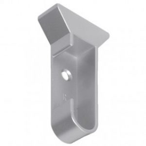 Support d&rsquo;extrémité pour tube de penderie 30×15