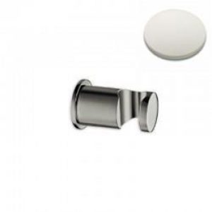 SUPPORT DOUCHETTE ROND MURAL BLANC LAITON  – CRISTINA ONDYNA PD44924