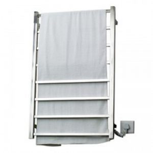 Support électrique avec des grilles de séchage en acier inoxydable poli miroir ( 70 w )