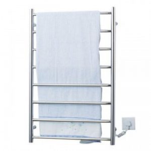 Support électrique avec grilles de séchage en acier inoxydable poli miroir ( 70w )