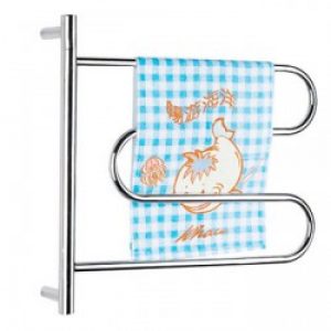 Support électrique de séchage en acier inoxydable poli miroir ( 40 w )